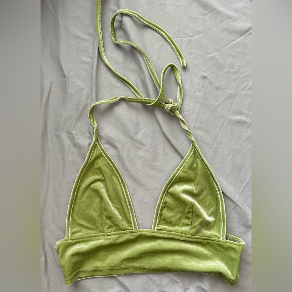 Halter Triangle Going Out Top